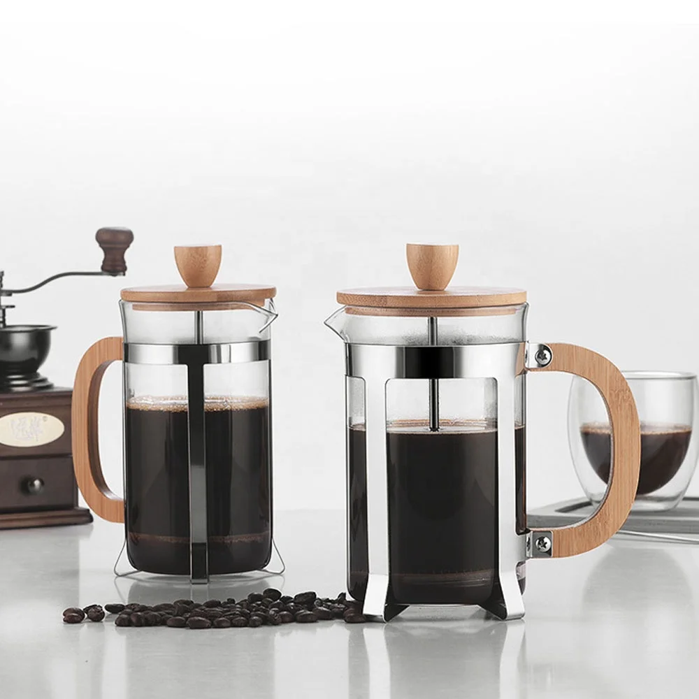 Coffee Equipment For Camping - Prensa Francesa de Aço Inoxidável 350/600ml