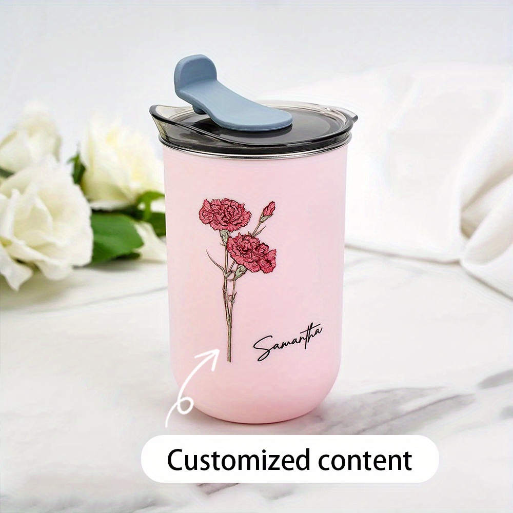 Coffee Equipment For Camping - Copo Térmico Personalizado com Flor de