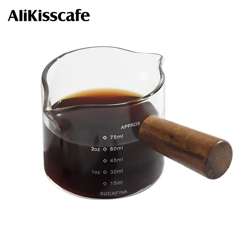 Espresso Shot Glass - Copo de café expresso, jarro de