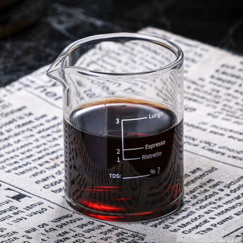 Espresso Shot Glass - Copo Medidor de 100ml/3.38oz para Espresso,