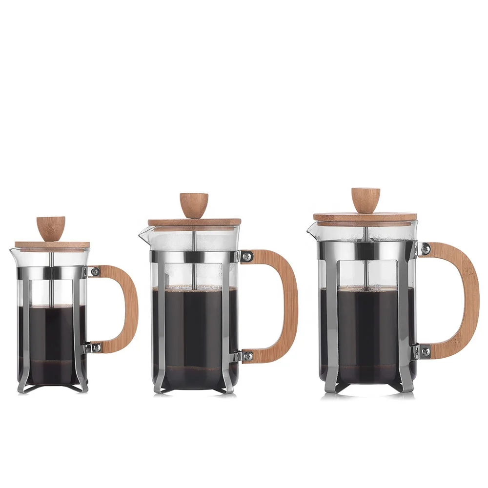 Prensa Francesa de Aço Inoxidá - Coffee Equipment For Camping avaliação e preço