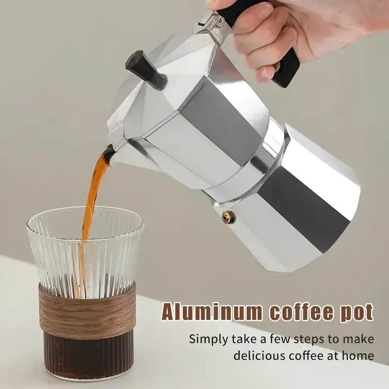 Cafeteira Moka Clássica de Alu - Coffee Equipment For Camping avaliação e preço