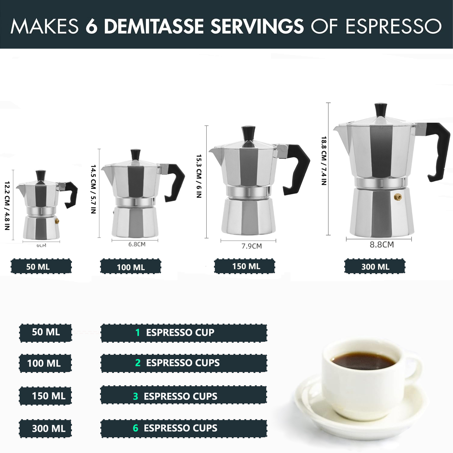 Cafeteira Moka Clássica de Alu - Coffee Equipment For Camping avaliação e preço