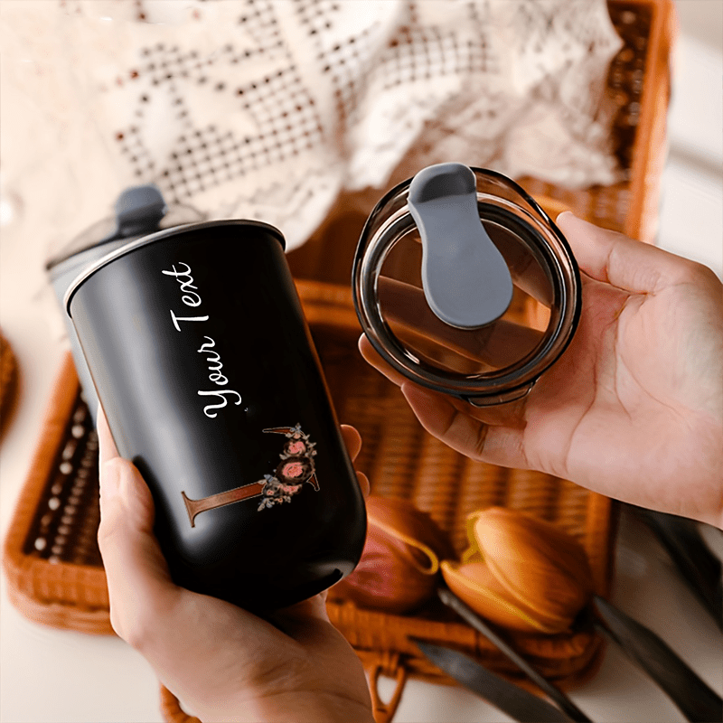 Copo Personalizado com Inicial - Coffee Equipment For Camping avaliação e preço