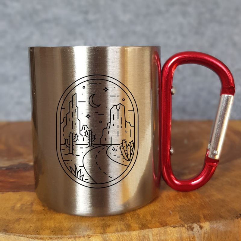 Caneca de camping em aço inoxi - Coffee Equipment For Camping avaliação e preço